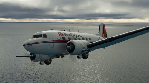 DC3 Air New England livery retrofit version.