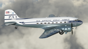 DC3 Pan American Airways (Retrofit) "Clipper Tabitha May" (NC33611) thumbnail 2