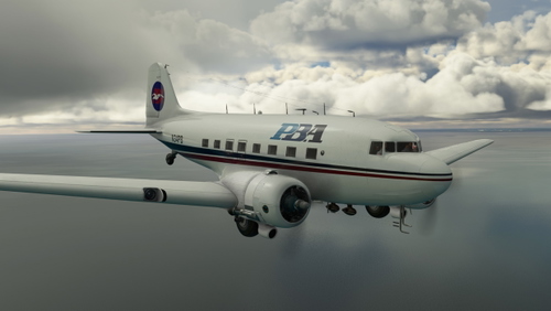 DC3 Retro fit Provincetown-Boston Airlines livery