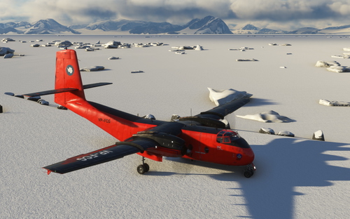 de Havilland Canada DHC-4 Caribou - British Antarctic Survey (Fictional)