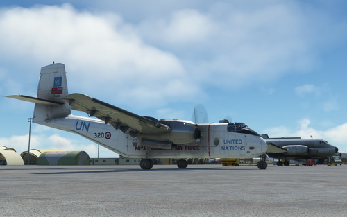 de Havilland Canada DHC-4 Caribou - Royal Canadian Air Force (United Nations)