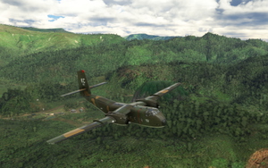 de Havilland Canada DHC-4 Caribou - USAF (SE Asia Camo) thumbnail 5