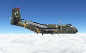 de Havilland Canada DHC-4 Caribou - USAF (SE Asia Camo) thumbnail 8