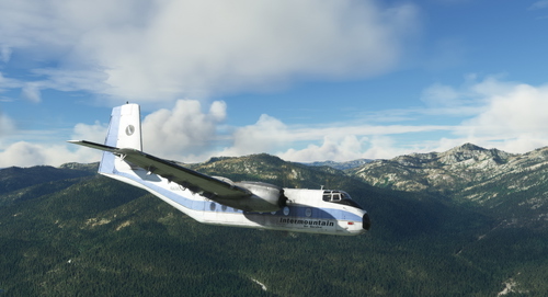de Havilland Canada DHC-4 Caribou N6080 Intermountain Air Services