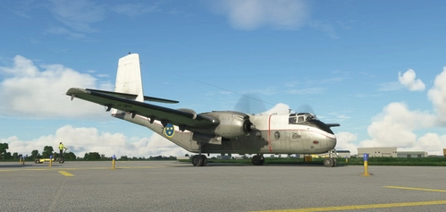 de Havilland Canada DHC-4 Caribou Swedish Air Force #7