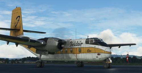 de Havilland Canada DHC-4 Caribou ZK-JKB Fieldair