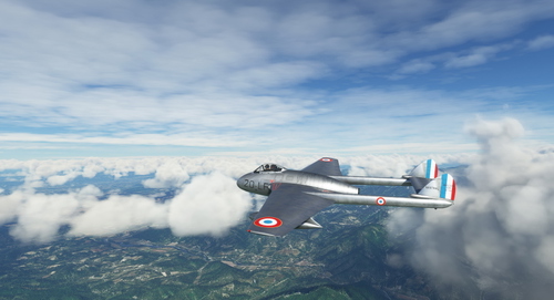 de Havilland DH-100 Vampire French Air Force 20-LF