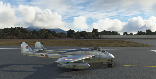 de Havilland DH-100 Vampire Italian Air Force 6 Stormo 6-8