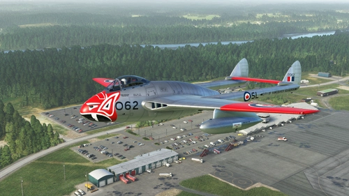 De Havilland DH-100 Vampire RCAF 062