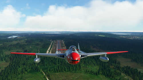 De Havilland DH-100 Vampire RCAF 071