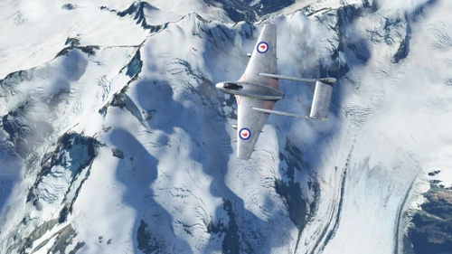 de Havilland DH-100 Vampire RNZAF NZ5770 No.40 Sqn