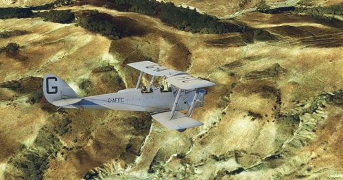 de Havilland DH-82 Tiger Moth G-AFFC from the English Patient