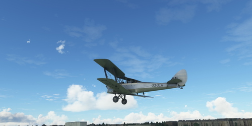 de Havilland DH-82 Tiger Moth OO-DLA