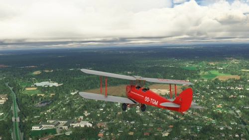 de Havilland DH-82 Tiger Moth OO-TGM