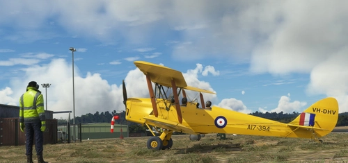 de Havilland DH-82 Tiger Moth VH-DHV