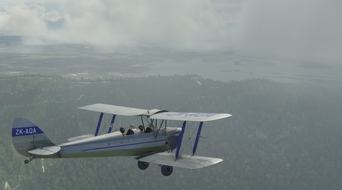 de Havilland DH-82 Tiger Moth ZK-AQA