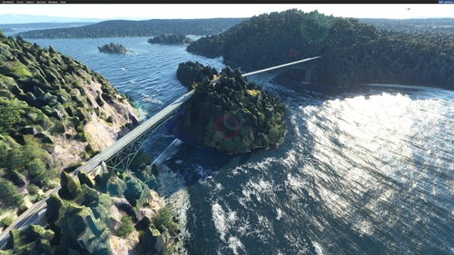 Deception, Canoe Pass Bridges