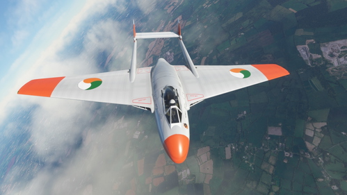 DeHavilland Vampire Irish Air Corps (Fictional)