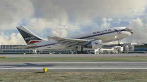 Delta Airlines Classic N606DL Airbus A310-300 8K thumbnail 2