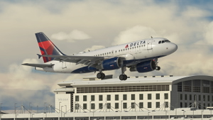 Delta (Dirty / Weathered) - LVFR A319 thumbnail 4
