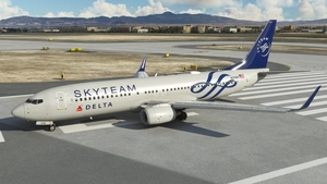 Delta PMDG 737-800 MSFS 'SkyTeam' (N3758Y) thumbnail 4