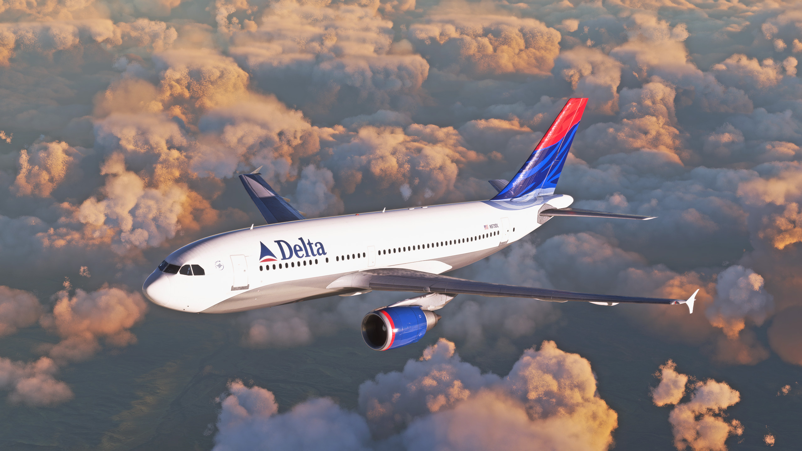 Delta (Wavy Gravy/Colors in Motion) - Inibuilds A310 - Image 1