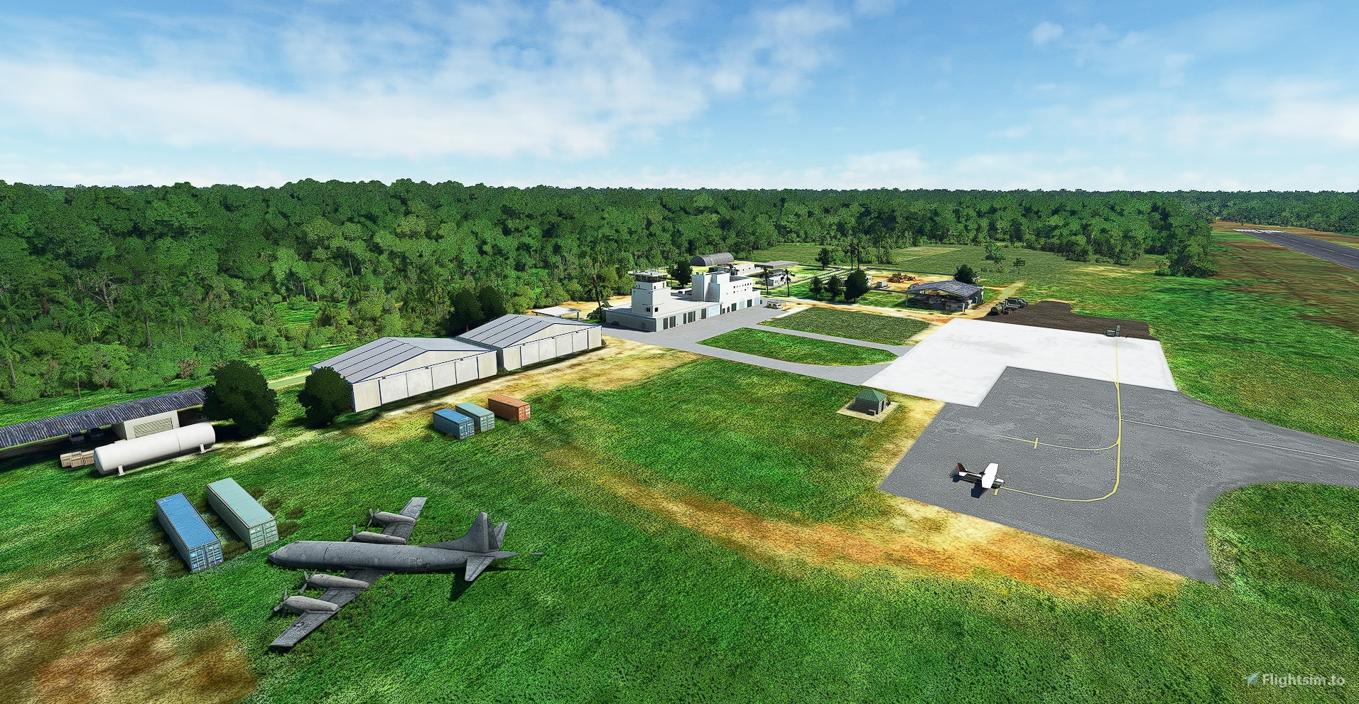 Democratic Republic of the Congo Jungle Airports (FZEA + ZS18) for