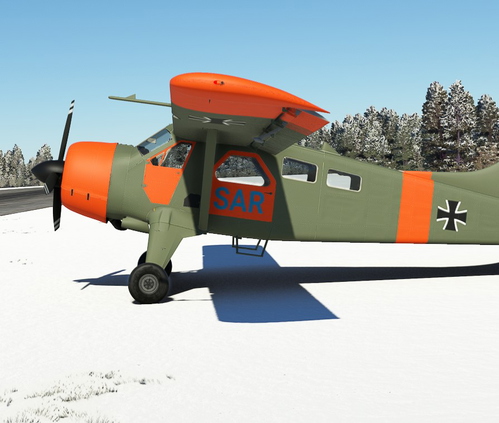 DHC-2 Beaver SAR Luftwaffe Germany (matt finish)