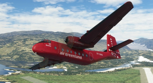 DHC-4 Caribou - Air Greenland [Fictional]