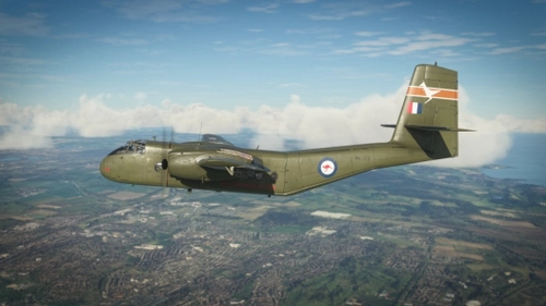 DHC-4 Caribou RAAF Royal Australian Airforce Green