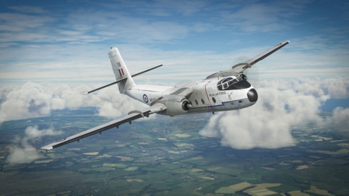 DHC-4 Caribou RAF White