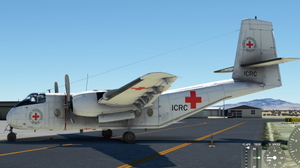 DHC-4 Caribou Red Cross (ICRC) thumbnail 2