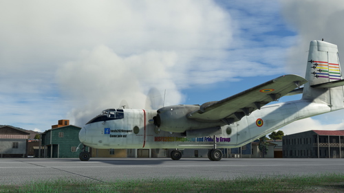 DHC-4 MSFS2020 Respectful and Friendly Group Livery