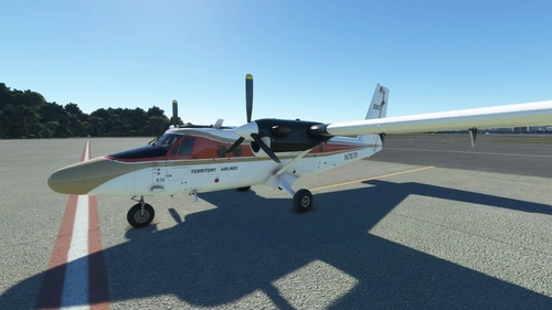 DHC-6 Twin Otter Territory Airlines  N7670 repaint