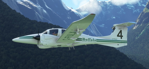 Diamond DA62 - Buffalo Airways C-FULX - Accepted Substitute for Beechcraft 95
