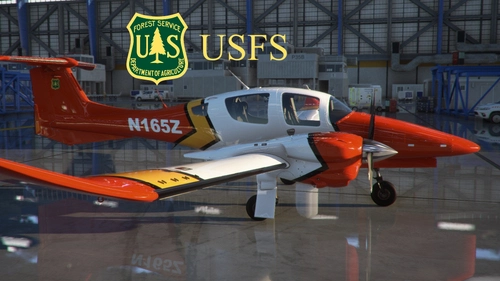 Diamond DA62 - US Forestry Service "N165Z" (Fictional)