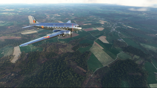 Douglas C-47 Belgian Air Force OT-CNF