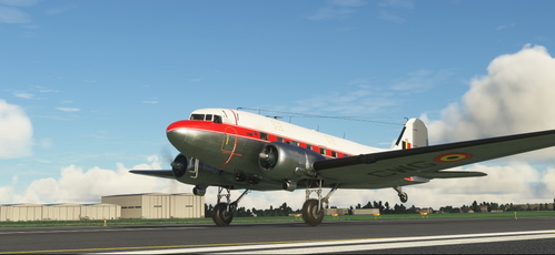 Douglas C-47 Belgian Air Force OT-CWG