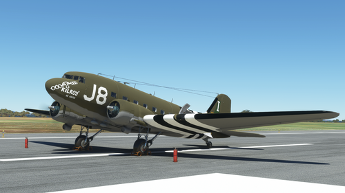Douglas C-47 repaint of "Kilroy is Here" Classic/Retrofit