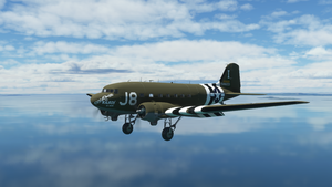 Douglas C-47 repaint of "Kilroy is Here" Classic/Retrofit thumbnail 3