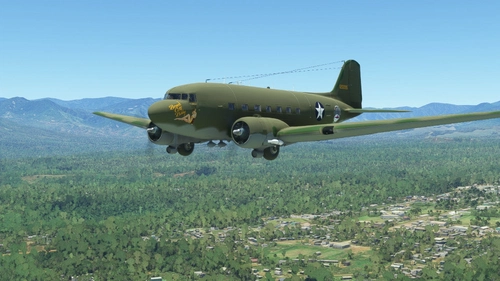 Douglas C-47 repaint of the C-53 Skytrooper “Beach City Baby"