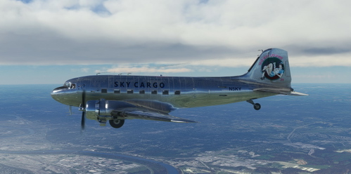 Douglas DC-3 - SkyCargo livery