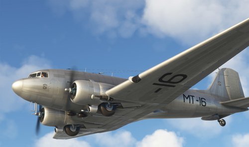 Douglas DC-3 Aeroflot MT-16