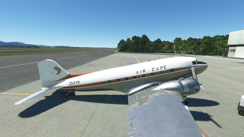 Douglas DC-3 Air Cape ZS-EYN livery request classic and retro cockpits