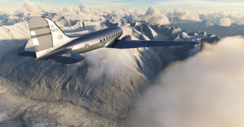 Douglas DC-3 Alaska Airlines NC91008