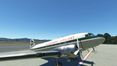 Douglas DC-3 Allegheny Airlines N151A livery request 1950s Green scheme x 2