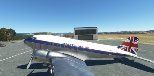 Douglas DC-3 Atlantic Air request