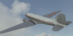 Douglas DC-3/C-47, DDA Classic Airlines, PH-PBA, circa 2022 thumbnail 2
