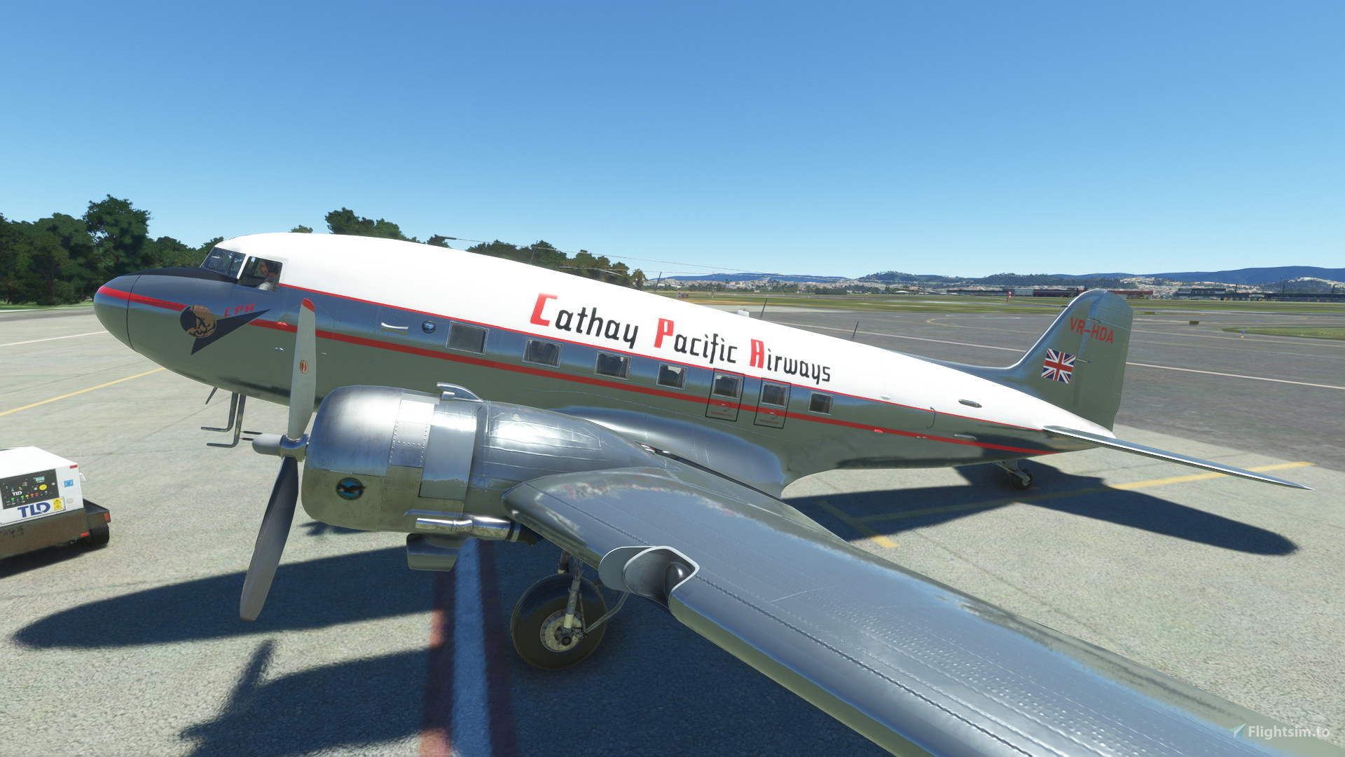 Douglas DC-3 VR-HDB '' Betsy'' Cathay Pacific Airways