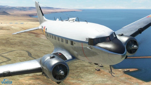Douglas C-47 Ejército del Aire T-3-36 Cargo classic